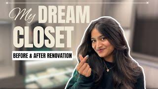 VLOG: MY DREAM CLOSET MAKEOVER | BEFORE & AFTER | CALIFORNIA CLOSETS | Pooja Reddy