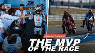 AWESOME!!! Ai Ogura Learned Pecco Bagnaia's Style During Sprint Race MotoGP Buriram #thaigp