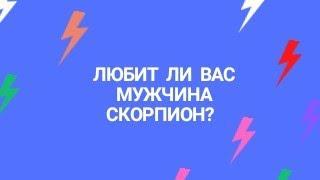 СКОРПИОН ВАС ЛЮБИТ?