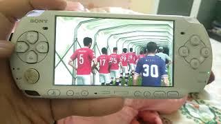 eFootball PES 2022 on Playstation portable 3000 ( psp 3000 )