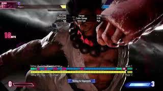 Street Fighter 6 : Akuma Max Damage Combo