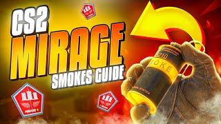 HOW TO THROW A PERFECT SMOKE  (CS2 Mirage Guide)