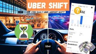 Avoid These Mistakes! £180 Daily Uber Airport Shift?