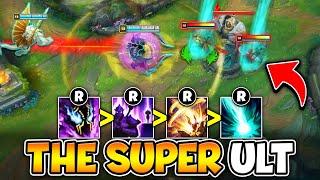 League of Legends but we created a SUPER-ULTIMATE (We must use all 5 at once)