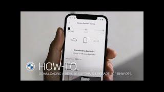 BMW Operating System 8 - Download Remote Software Upgrade - BMW How-To