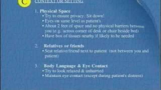 Communication Skills in Clinical Practice, Part 1 - The Basics By Dr. Robert Buckman