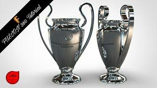 How to design UEFA Champions League Trophy in AUTODESK FUSION 360 | Bangla | Learn Fusion 360 easily