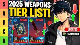 2025 ULTIMATE WEAPONS TIER LIST! - Solo Leveling Arise