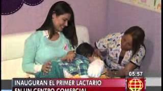 Primer Lactario con asesoría permanente en Perú - América 15-10-2014