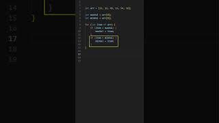 How to find min and max value in an array | One Minute Javascript | 1 Min JS | Quick JS | #shorts