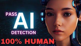 How to Pass AI Detection For Free (100% NEW)