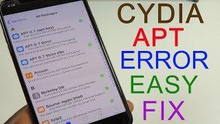 Cydia APT Error Easy Fix Electra 1.0.2