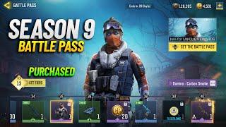 Season 9 Battle Pass Purchase CODM | All Battle Pass Rewards Cod Mobile