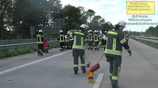 PKW Kracht ins Heck vom Vordermann A29