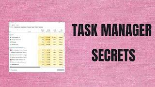 Windows Task Manager Secrets | Task Manager Tips & Tricks You Should Know on Windows 10