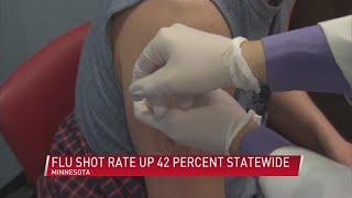 Families react to statewide flu shot number