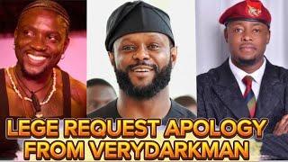 VeryDarkMan must make Apology video before 18 hours~Legemiami