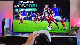 Testing PES 21 On The PS5- POV Gameplay Test And Unboxing