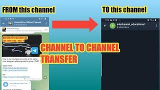 how to scrape telegram channel members and bring them to your own telegram channel as back up