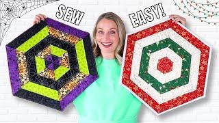 Hexagon Table Topper Tutorial: Step by Step Sewing Guide