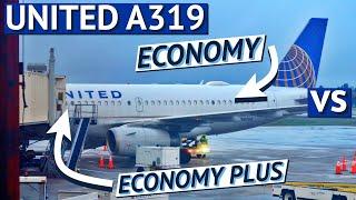 The Difference between Economy and Economy Plus on United’s A319