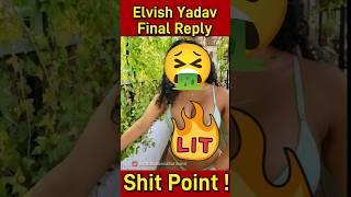 Elvish Yadav Final Reply to Slayy Point | Elvish Yadav, slayy point #shorts #viral #trending