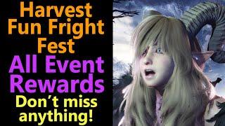 MHW: Fun Fright & Autumn Harvest Fest | All Event Rewards | Layered Armor |  Palico | Decor | Guide