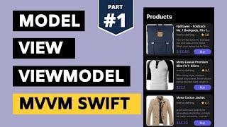 Part 1 - MVVM (Model View ViewModel) + Data Binding + Singleton Explained with Example Swift 5 Hindi