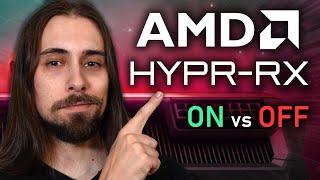 AMD HYPR-RX - FPS Boost, Image Quality, Anti-Lag+ & More!