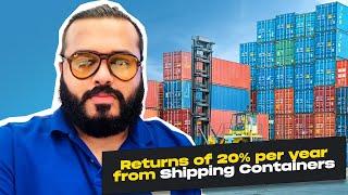 Returns of 20% per year from Shipping Containers(Hindi Version)