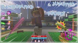 Roblox Baddies but I only use pay to win items!  + DRAMA,JUMPING  AND LOGGING!?!?