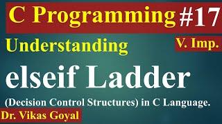 #17 Elseif Ladder statement in C Programming (with Notes) | C Programming