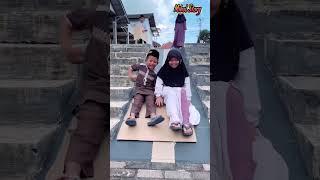 SELUNCURAN ZINAN & FEBY GA SAMPAI FINISH #viral #dramalucu #trending #komedi #funnyhumor