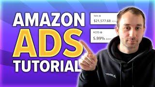Merch by Amazon ADS TUTORIAL for BEGINNERS 2024!