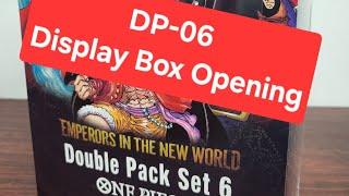 One Piece Card Game Australia - DP-06 Display Box Opening