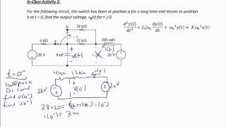 ECE205 Lecture 3-1: Solving Second-Order Circuits