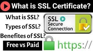 SSl Certificate Tutorial? What is ssl in hindi  | Types and Benifites |