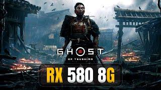 RX 580 : Ghost of Tsushima - 1080P All Settings - FSR 3 + FG