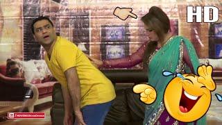 Qaiser Piya Naughty With Mehak Noor Comedy Clip  Drama Khule Medan   Moviebox Stage Dramas