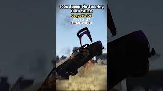 100x Speed No Steering Until Stuck - Coquette D5 | #gtarp #gtav #gtaonline #short