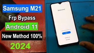 Samsung M21 Frp Bypass Android 11 | 100% New Method 2024