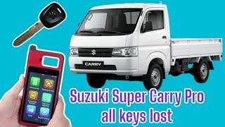 Suzuki Super Carry Pro ID47 all keys lost Autel KM100