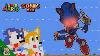 Mario and Tails vs Metal Sonic Exe MAZE (Sonic 3 Movie)