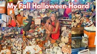 KonMari my Fall & Halloween Hoard | Get Rid of it | Autumn Motivation Collab