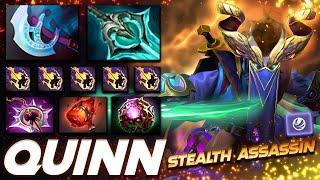 Quinn Riki Stealth Assassin Godlike Action - Dota 2 Pro Gameplay [Watch & Learn]