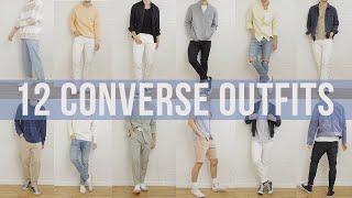 12 Ways to Style Converse | Men's Outfit Inspiration | Spring/ Summer 2021