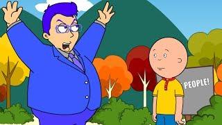 Caillou Turns ThatBluePandaGuy Fat!