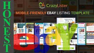 Crazy Lister eBay Listing Template Review And Live Demo Software Review