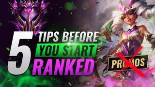EVERYTHING You MUST Know BEFORE Starting Ranked in Season 11 - League of Legends