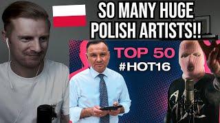 Reaction To TOP 50 #HOT16CHALLENGE2